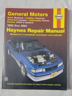 Haynes Repair Manual - General Motors (Blue)
